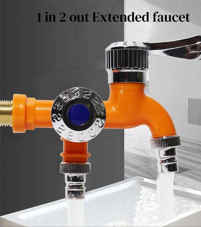 🚿 Dual Control 2-in-1 Multi-Functional Faucet – Upgrade Your Kitchen & Bathroom!