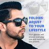 Foldable Polaroid Sunglasses for Men & Women
