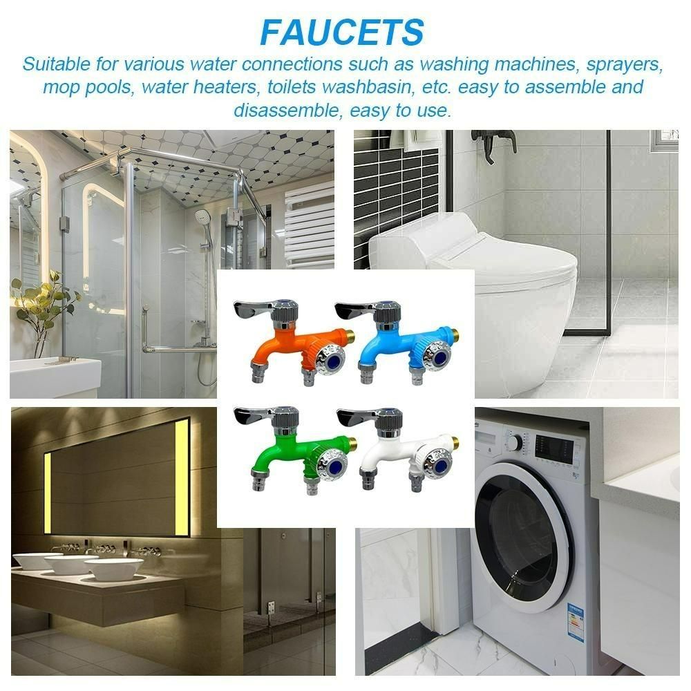 🚿 Dual Control 2-in-1 Multi-Functional Faucet – Upgrade Your Kitchen & Bathroom!